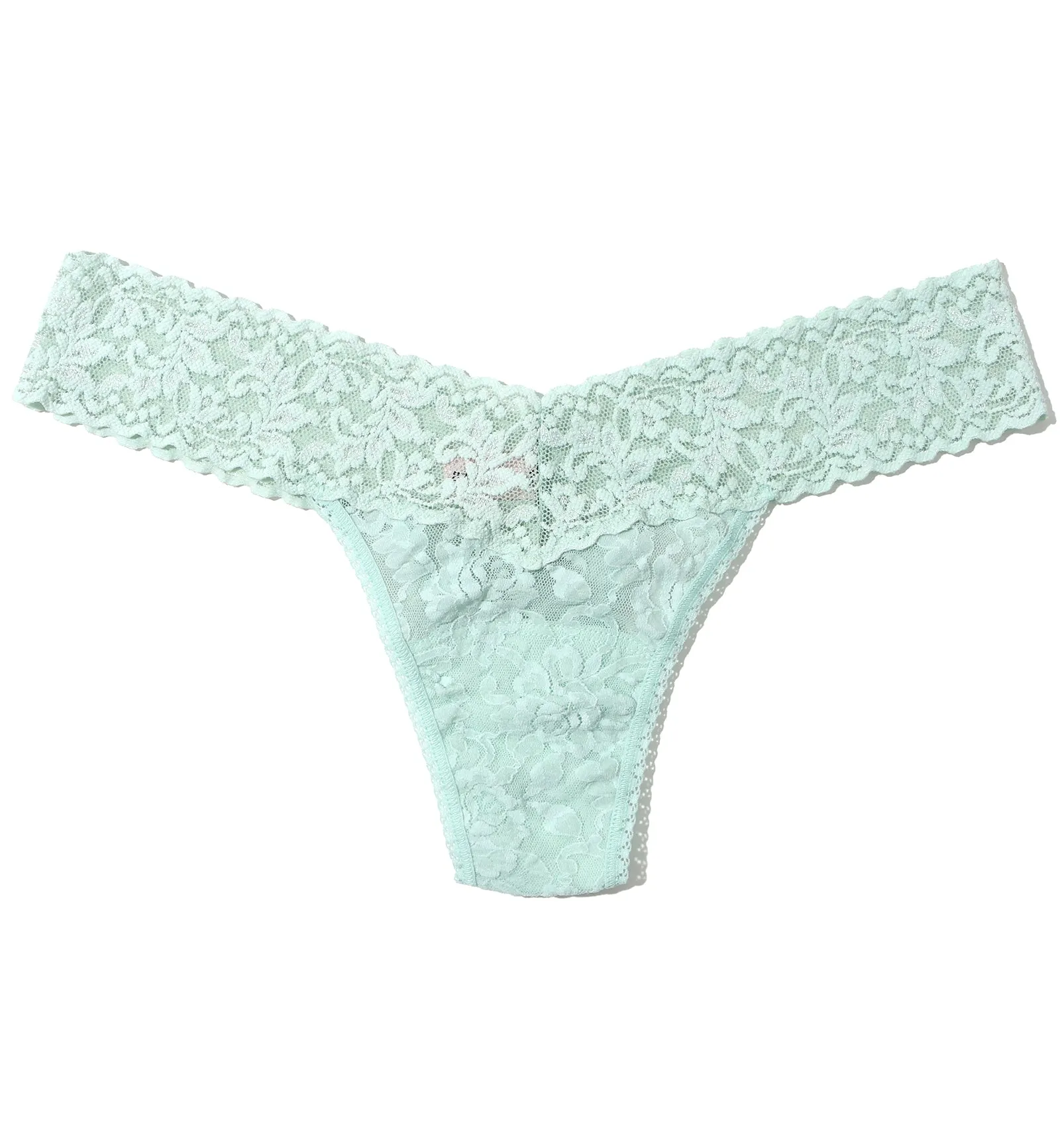 Hanky Panky Signature Lace Low Rise Thong (4911P) - Low Tide