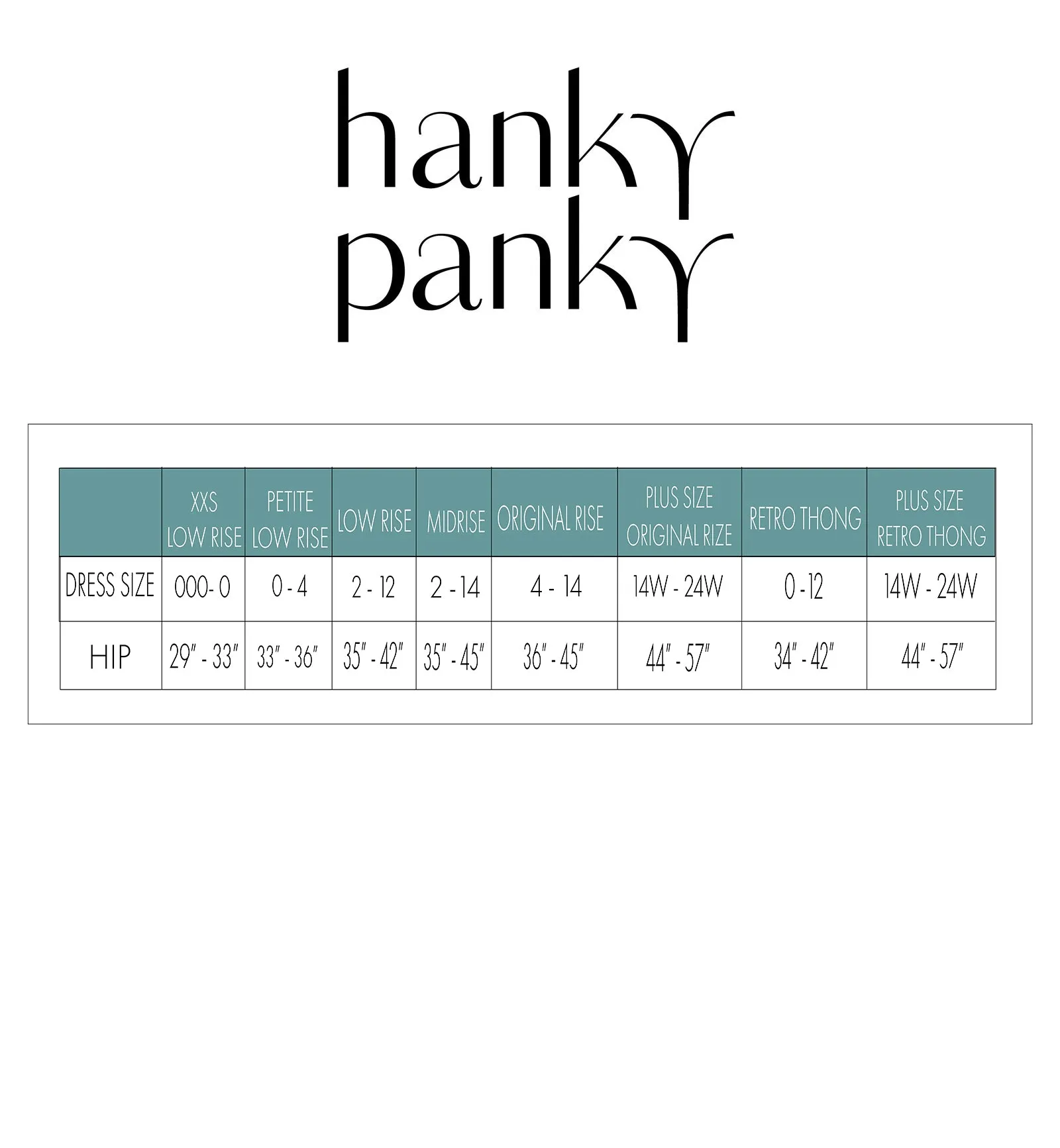 Hanky Panky Signature Lace Low Rise Thong (4911P) - Vines