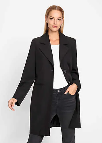 Heine Lapel Collar Coat | Grattan