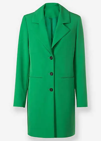 Heine Lapel Collar Coat | Grattan