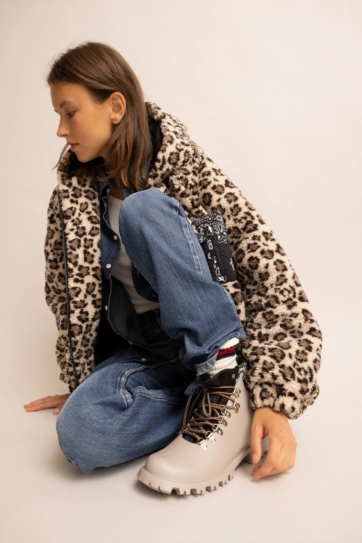 HILLS JACKET LEOPARD PRINT