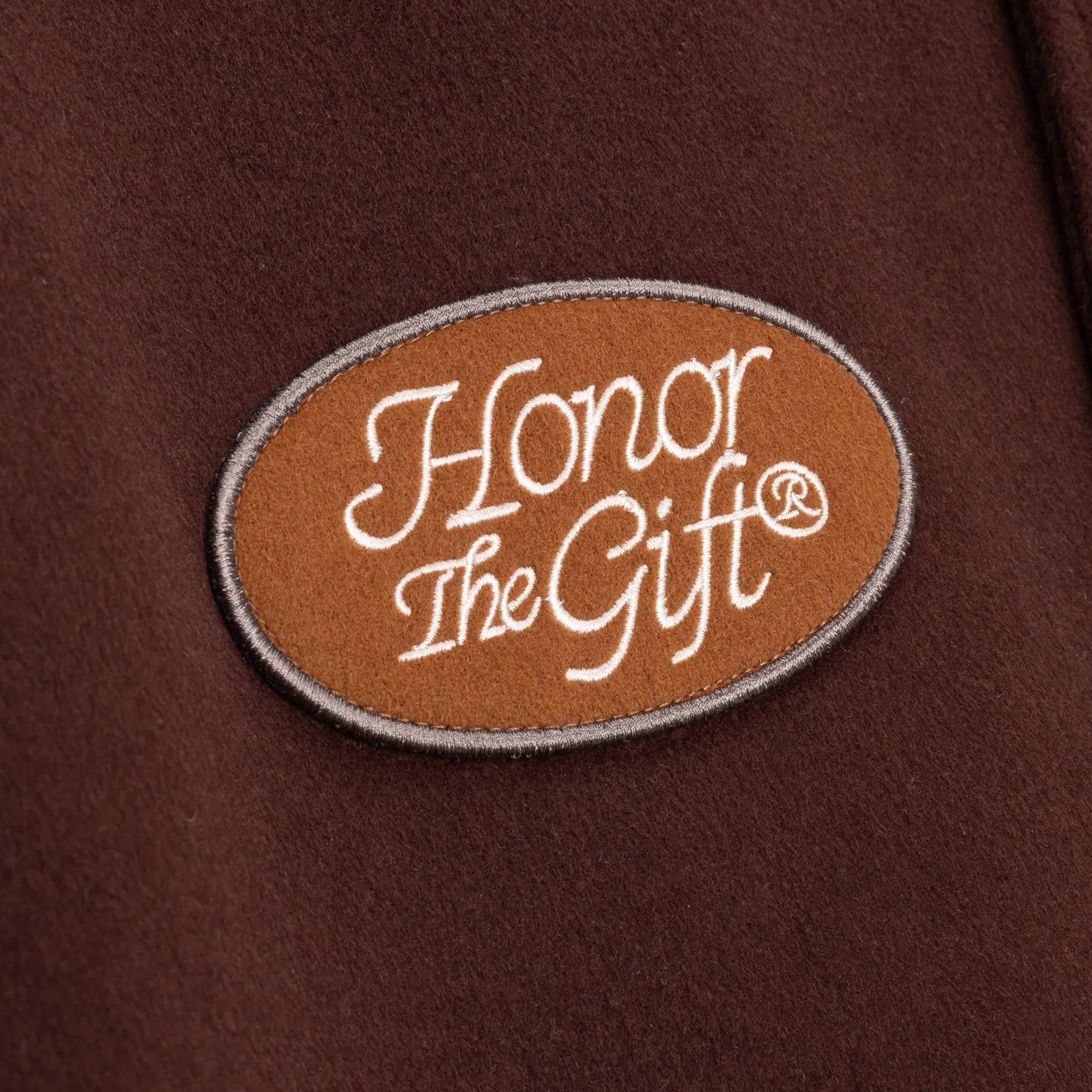 HTG Letterman Jacket - Brown