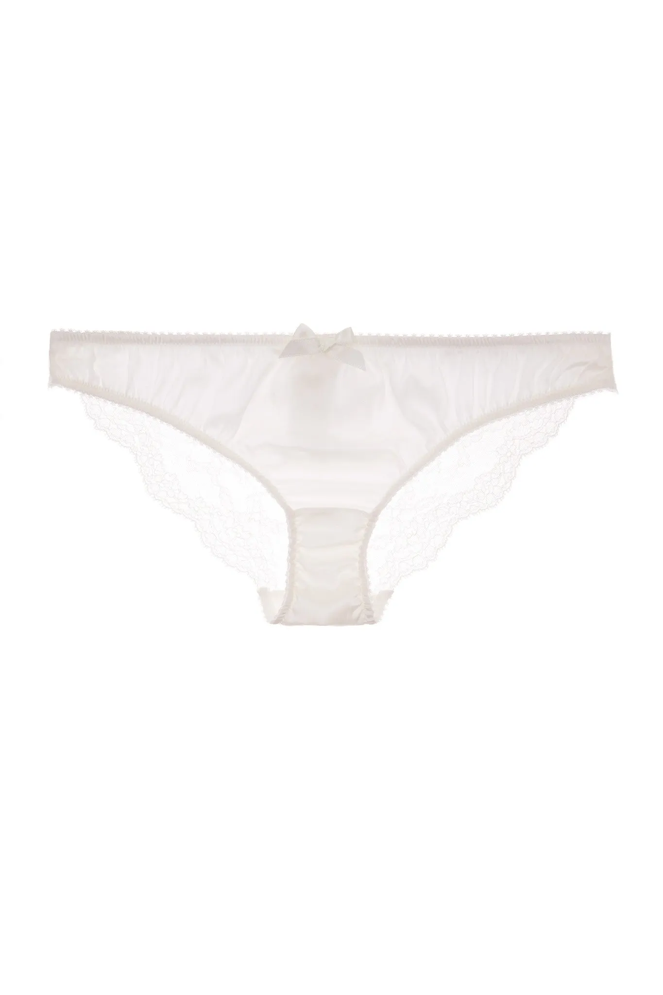 Ivory Lace Back Knicker