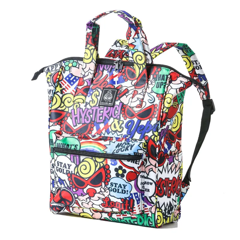 Japanese magazine gift Hysteric waterproff Backpack