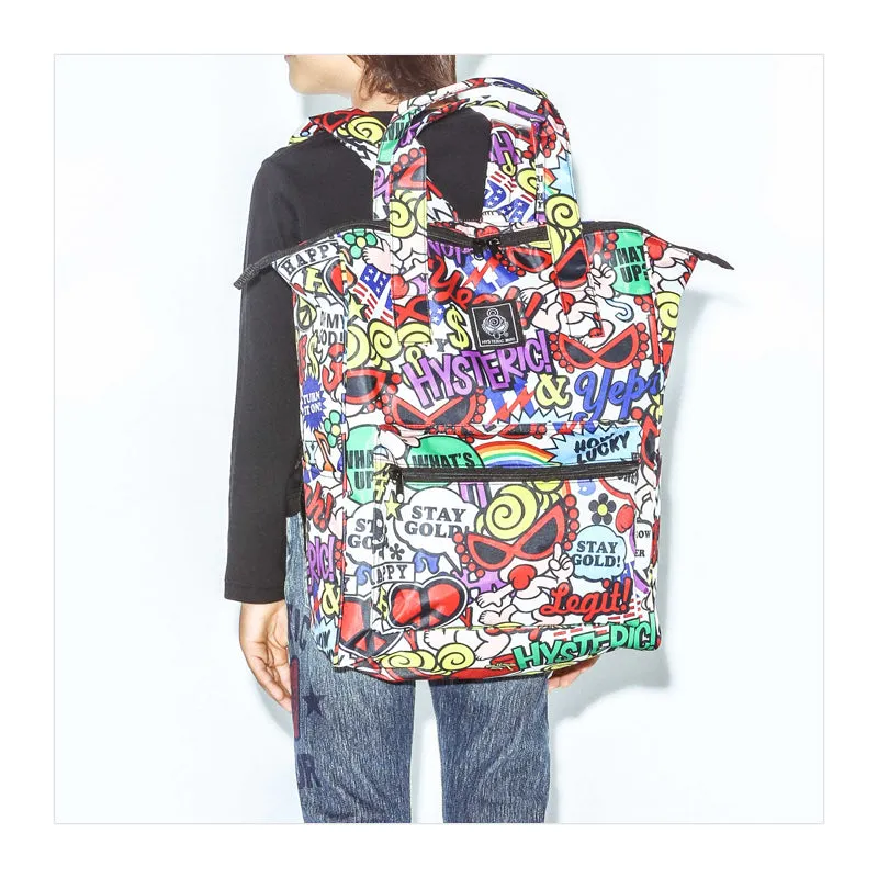 Japanese magazine gift Hysteric waterproff Backpack