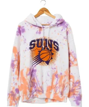 Junk Food Unisex Nba Phoenix Suns Tie Dye Hoodie