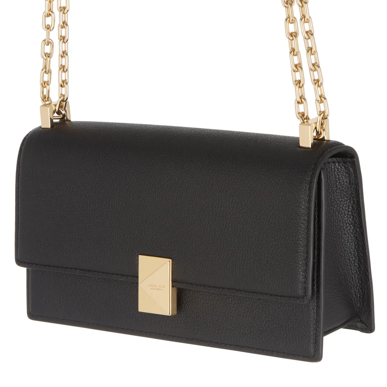 KATE SPADE NEW YORK Deco Mini Flap Crossbody Bag - Black