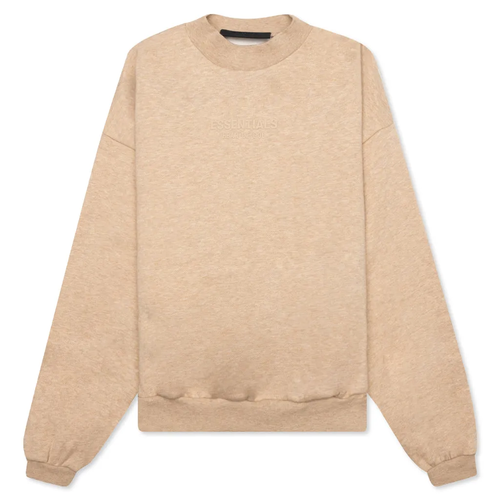 Kids Crewneck - Gold Heather