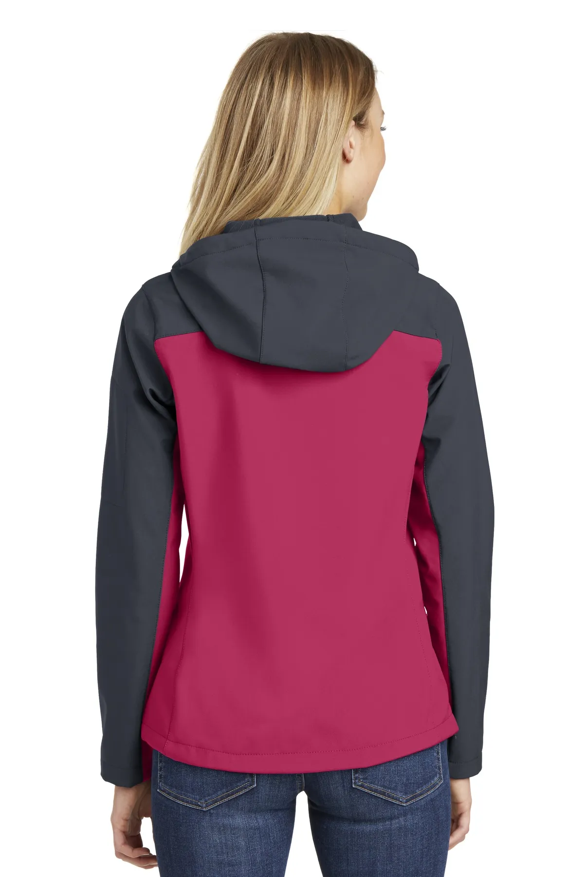 L335 Port Authority Ladies Hooded Core Soft Shell Jacket SKU: L335