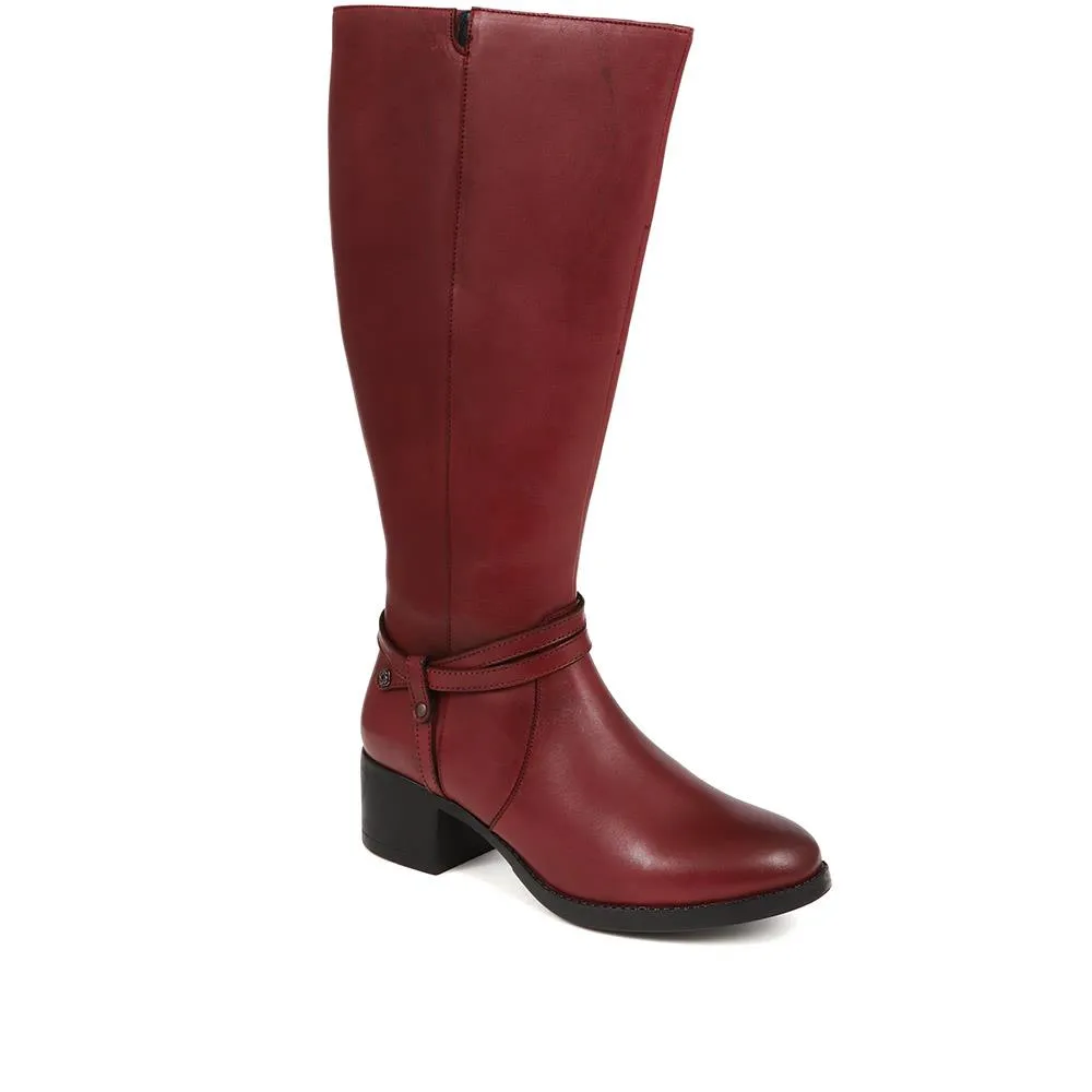 Leather Knee High Boots - HARER38005 / 324 592