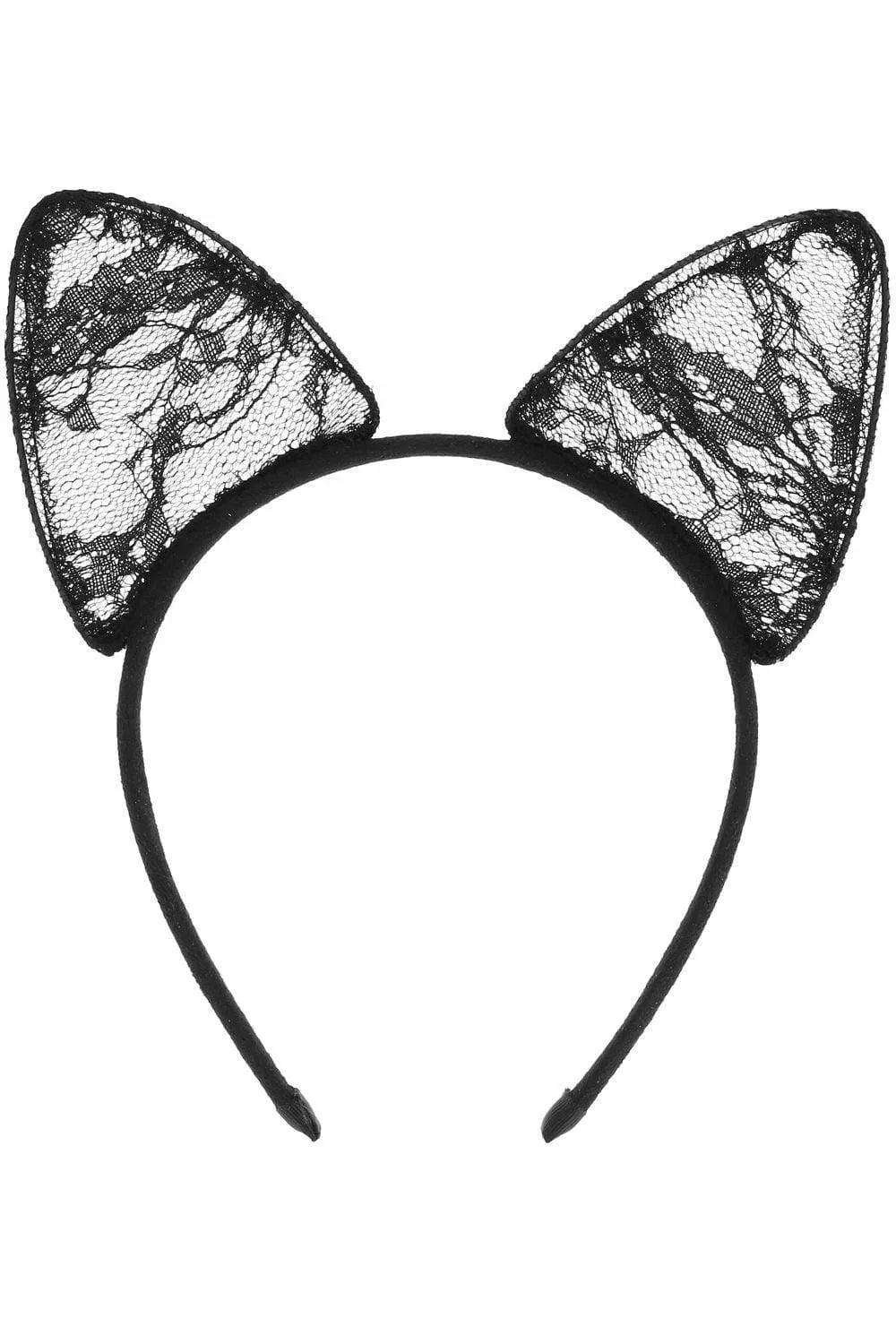 Les Romantiques Lace Cat Head Band