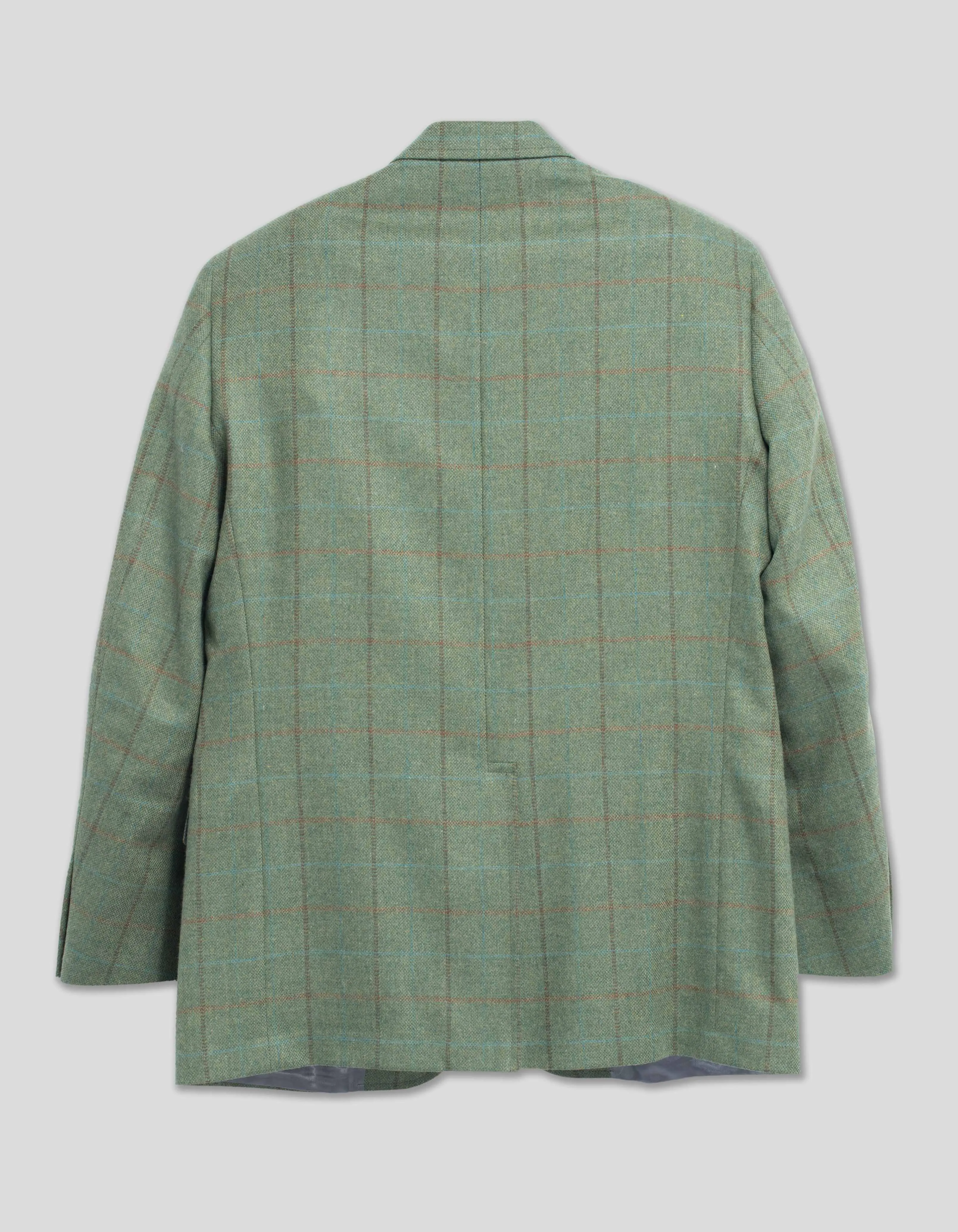 LIGHT GREEN MULTI WINDOWPANE SPORT COAT