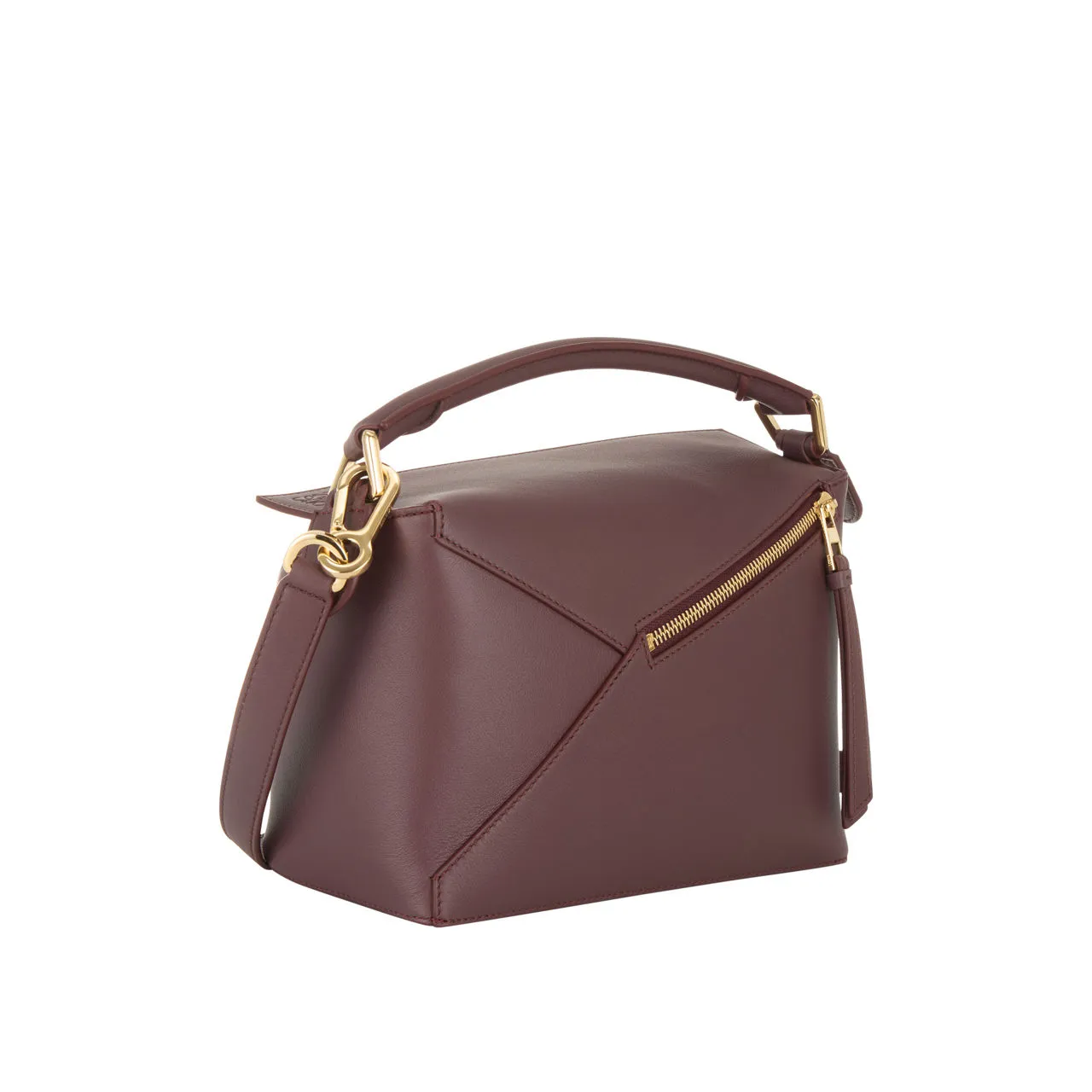 LOEWE Puzzle Small Crossbody Bag - Burgundy