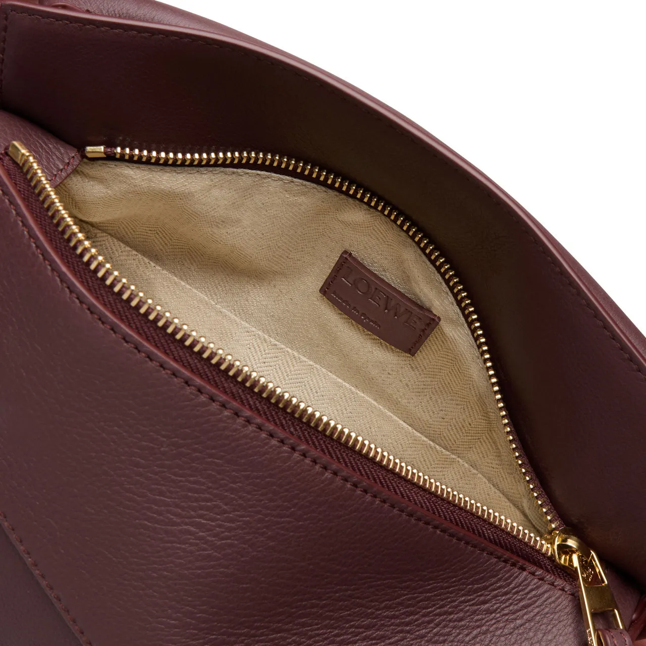 LOEWE Puzzle Small Crossbody Bag - Burgundy