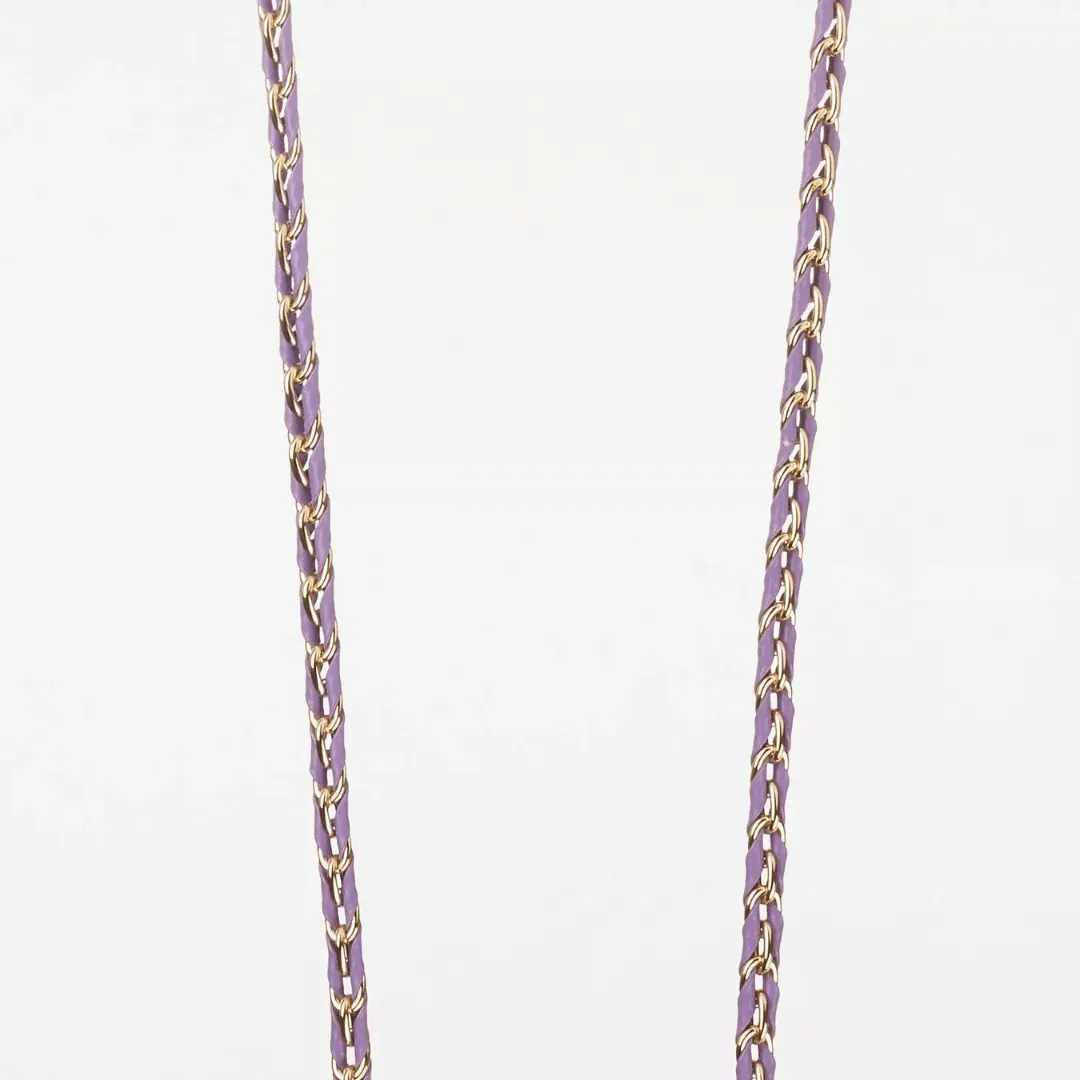 LOU PHONE CHAIN VIOLET GOLD