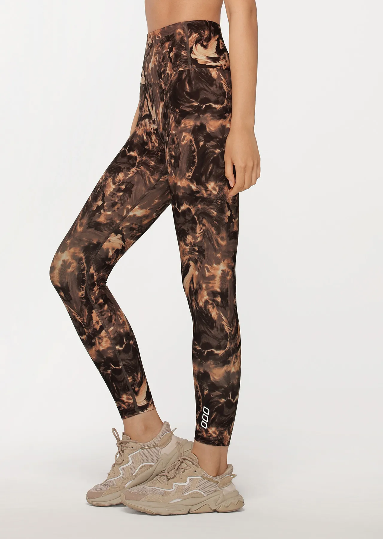 Marble Ankle Biter Leggings | Print | Tights and Leggings | Lorna Jane New Zealand