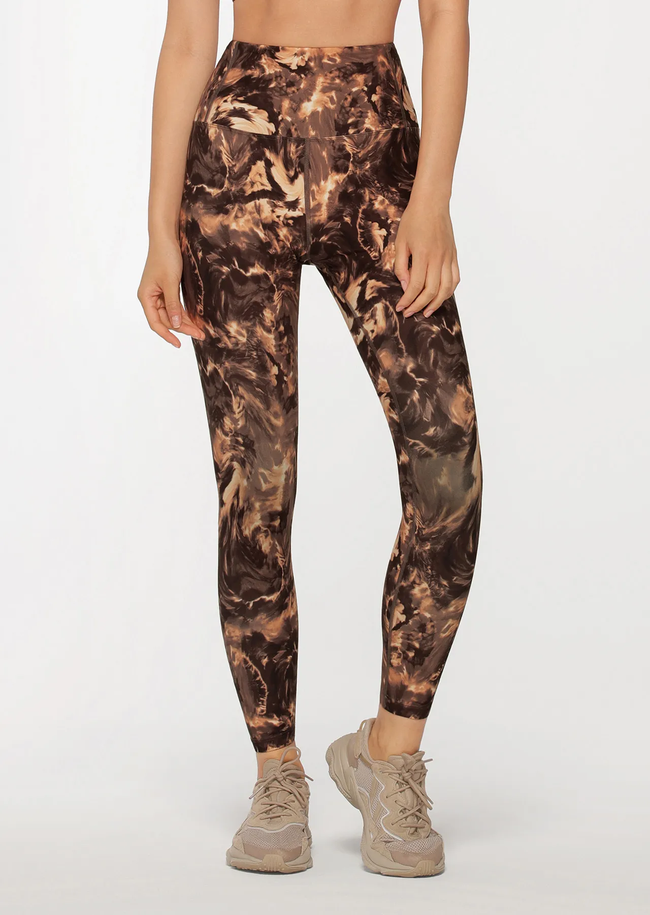 Marble Ankle Biter Leggings | Print | Tights and Leggings | Lorna Jane New Zealand