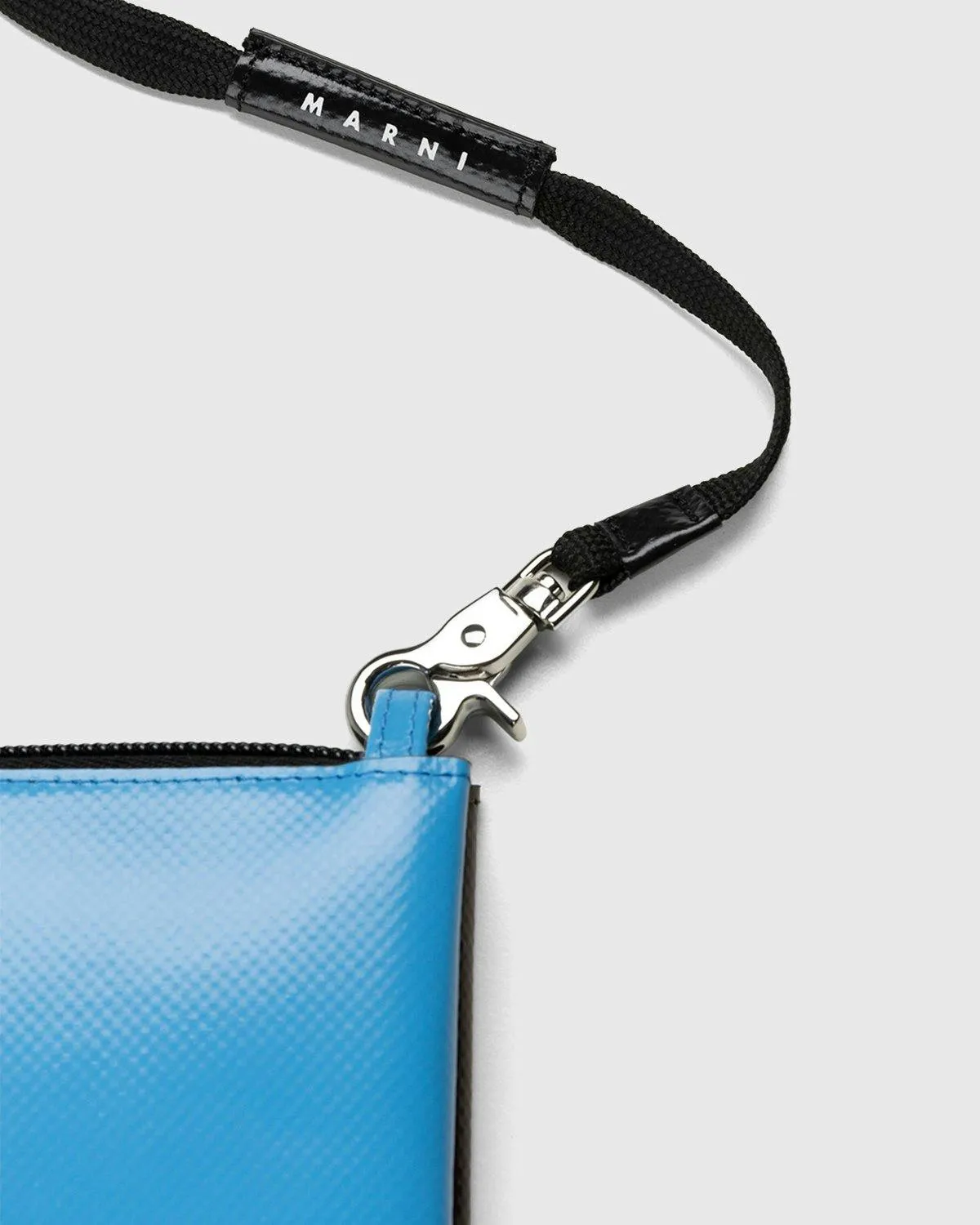 Marni – PVC Tribeca Crossbody Bag Blue Brown | Highsnobiety Shop