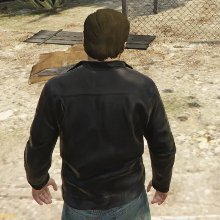 Michael Townley GTA V Leather Jacket | William Jacket