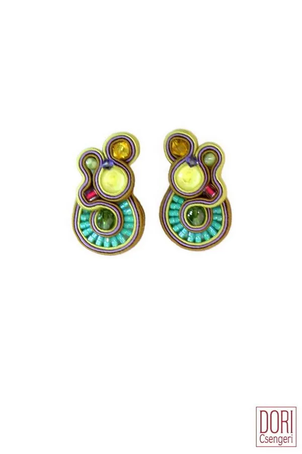 Minerva Unique Clip On Earrings