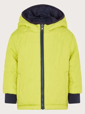 Monsoon Boys Rocket Reversible Coat - Navy