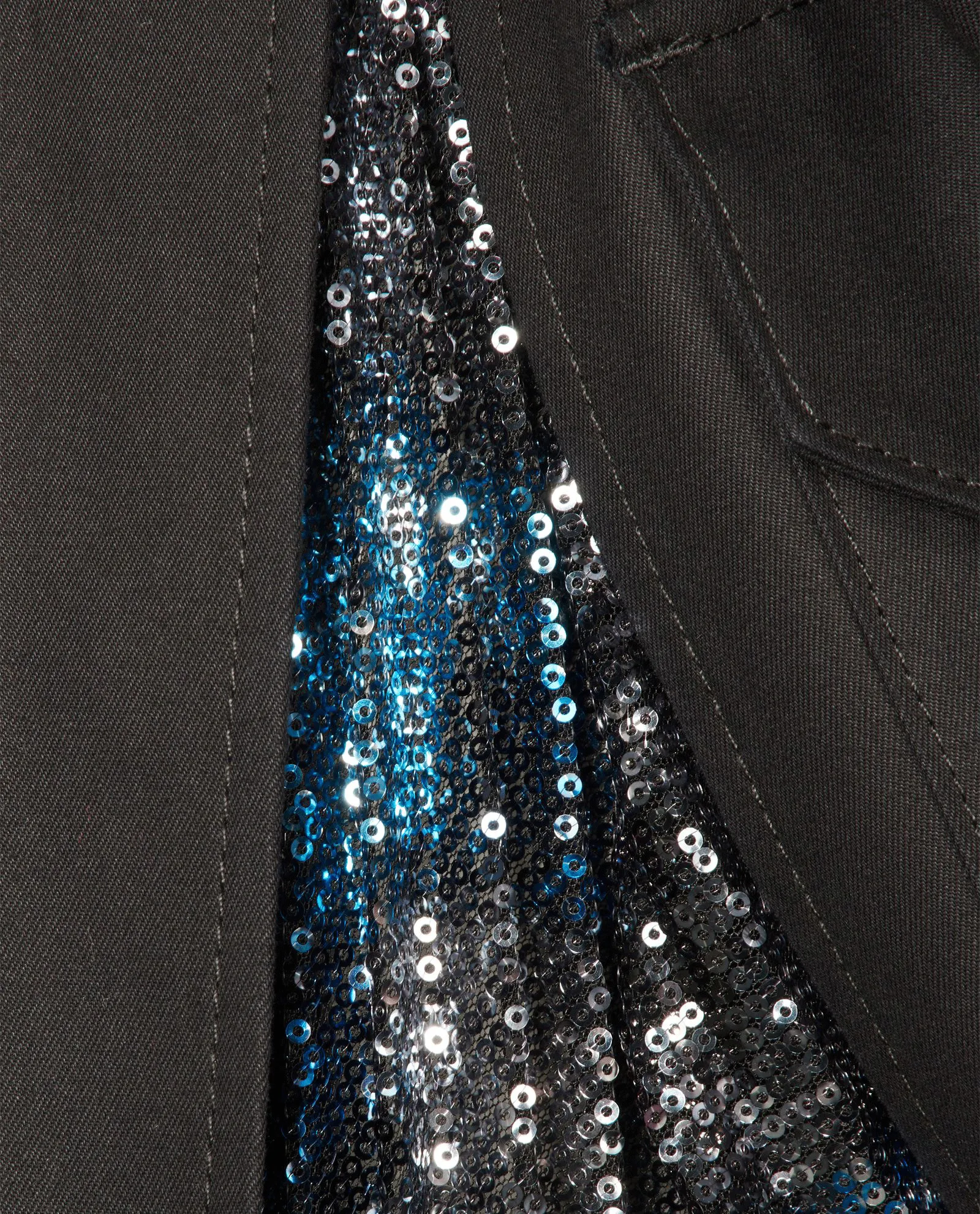 MSGM Sequin Trim Trench Coat