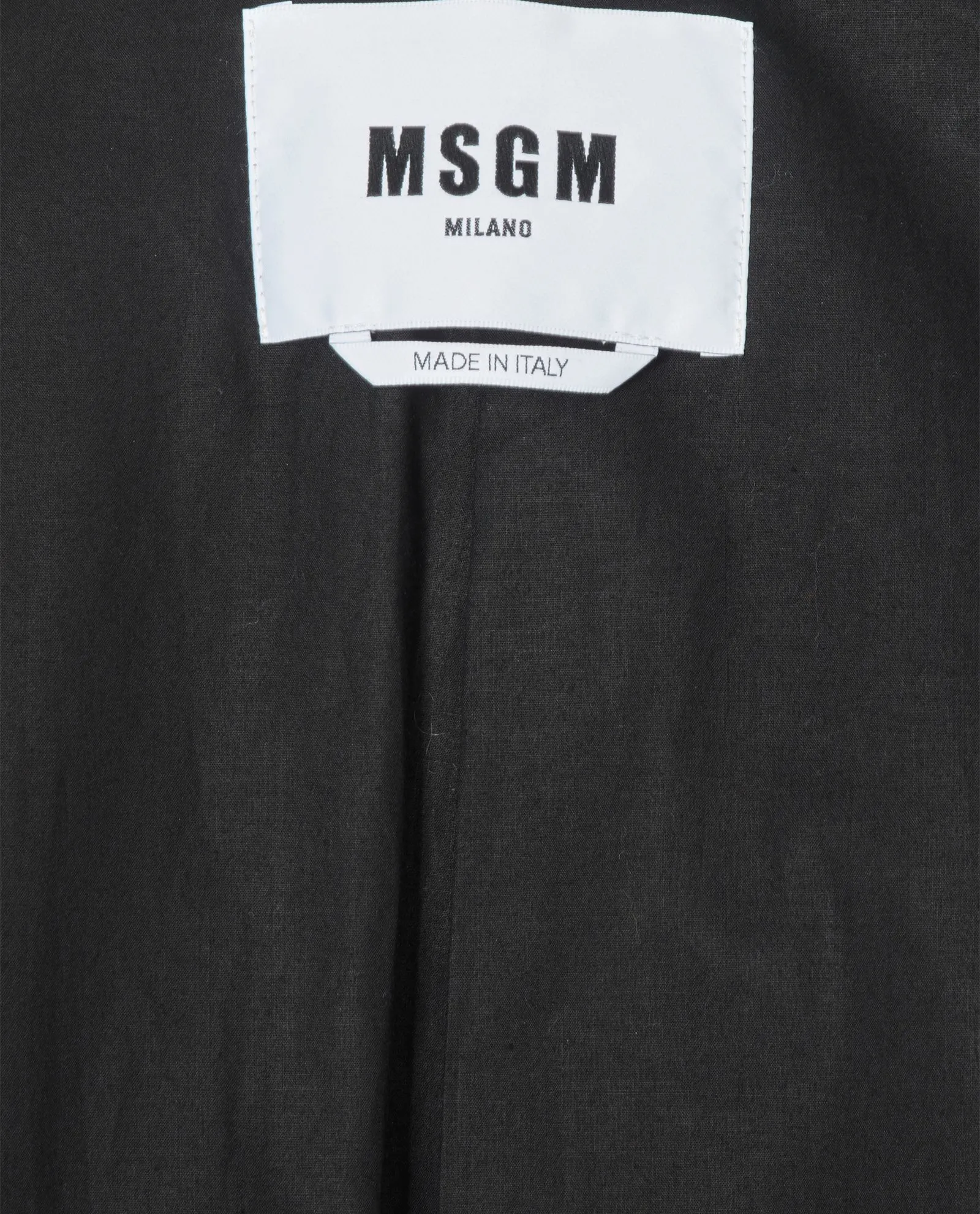 MSGM Sequin Trim Trench Coat