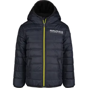 Nautica Little Boys' Packable Jacket Aquadream