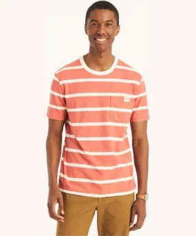 Nautica Mens Nautica Jeans Co. Striped T-Shirt