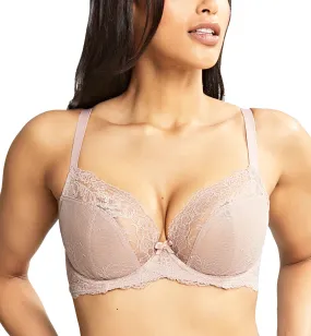 Panache Ana Lace Plunge Underwire Bra (9396) - Vintage