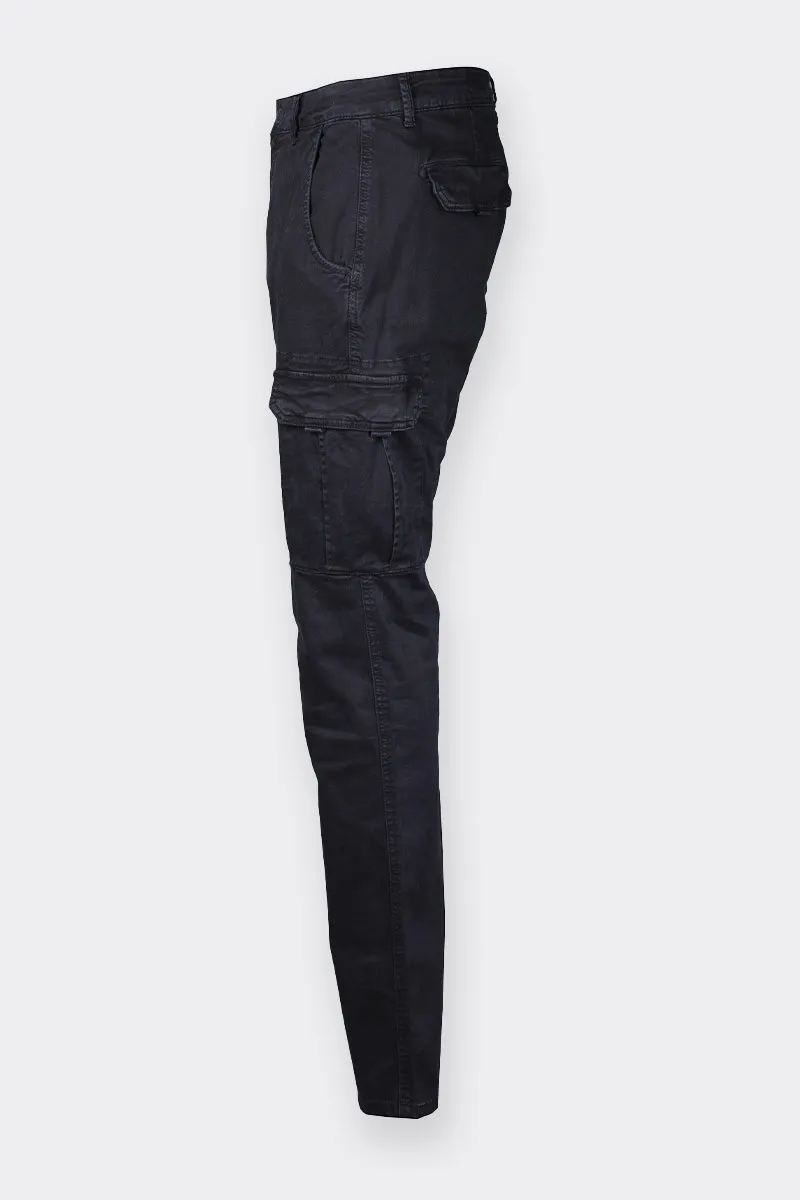 PANTALONE CARGO NERO