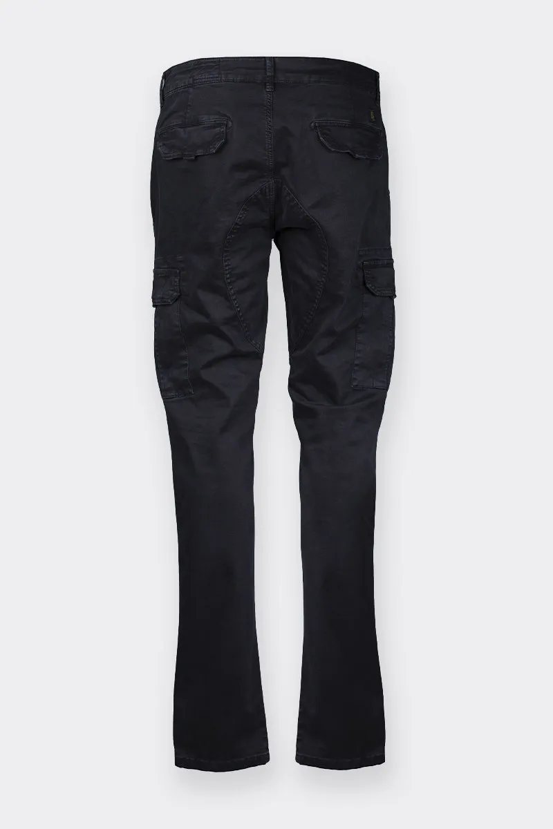 PANTALONE CARGO NERO