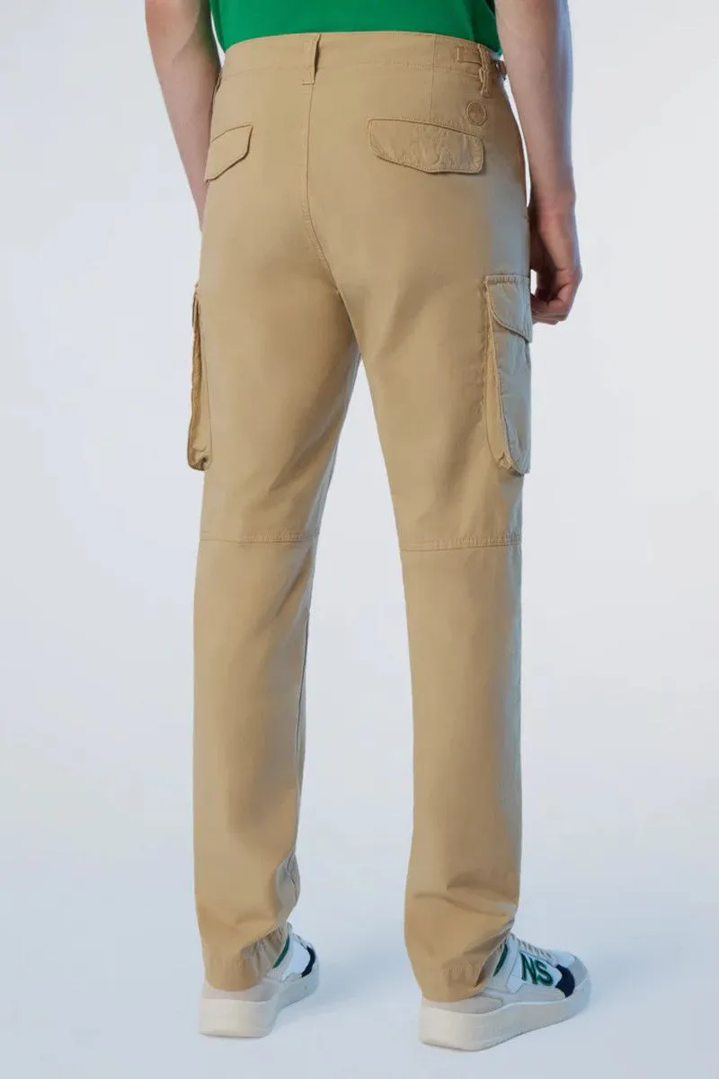 Pantaloni cargo uomo Biscotto