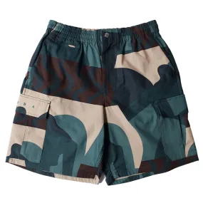 Parra Distorted Camo Cargo Shorts