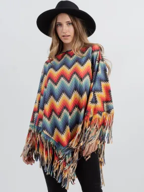 PCH-1705 Montana West Serape Collection Poncho