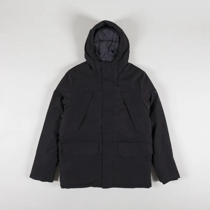 Penfield Hudson Script Technical Parka Black