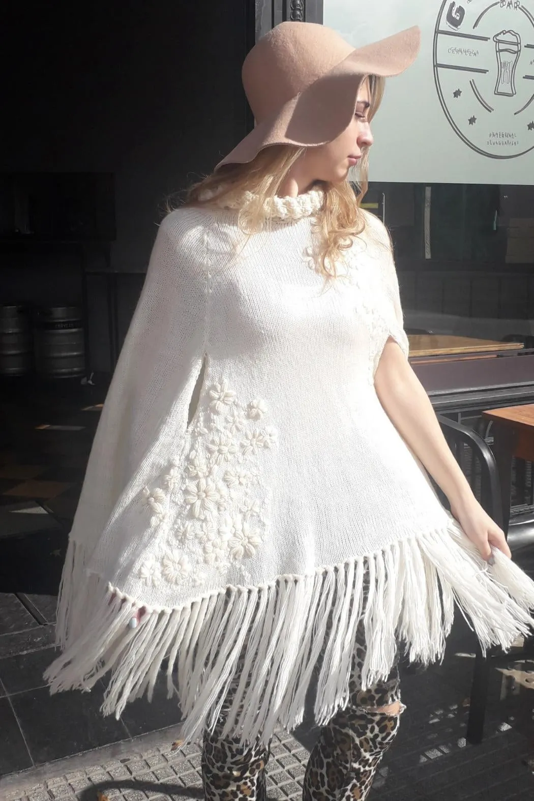 Poncho Embroidery