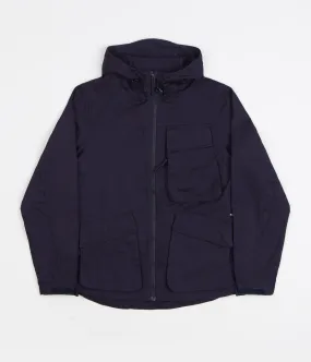 Pop Trading Company Big Pocket Hooded Jacket - Navy