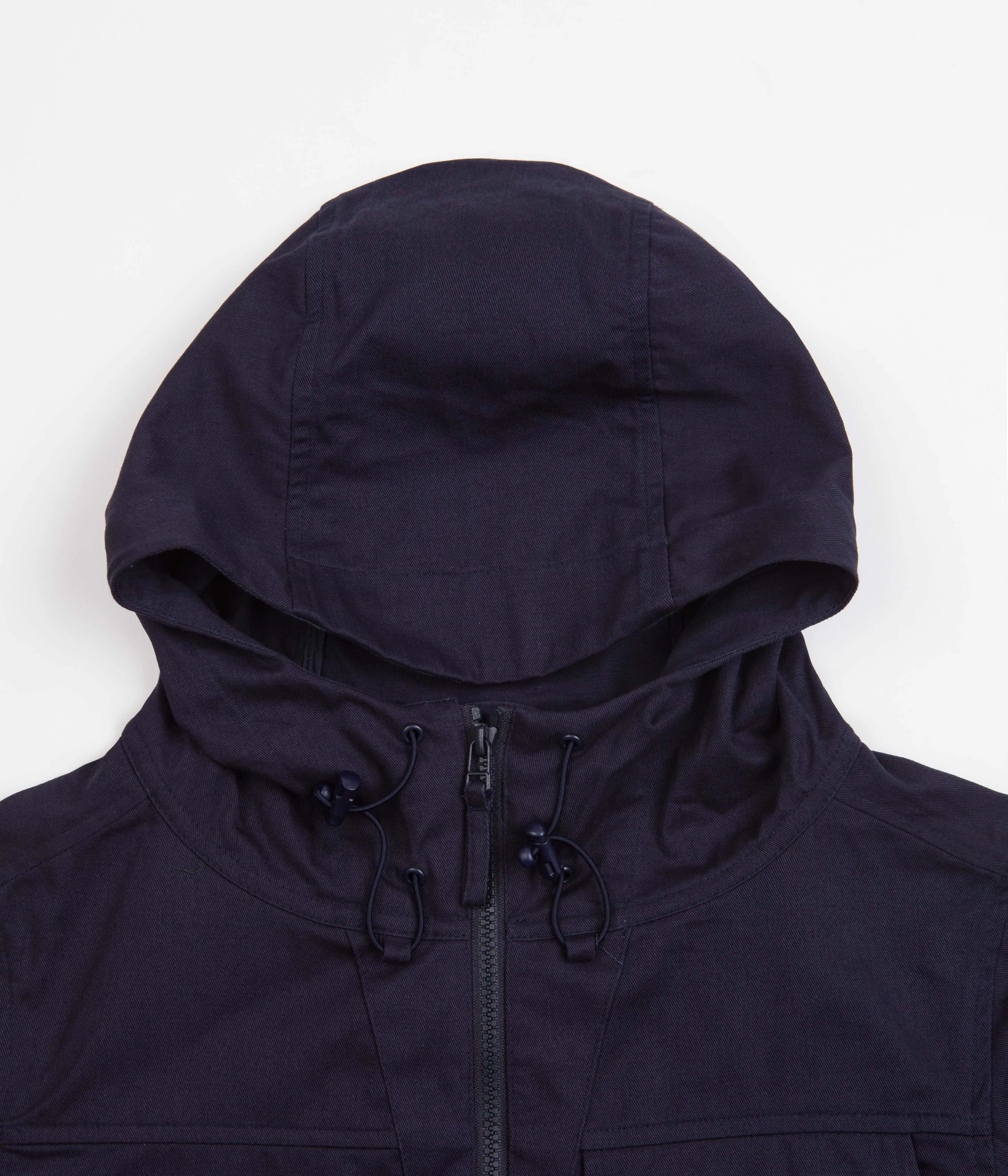 Pop Trading Company Big Pocket Hooded Jacket - Navy