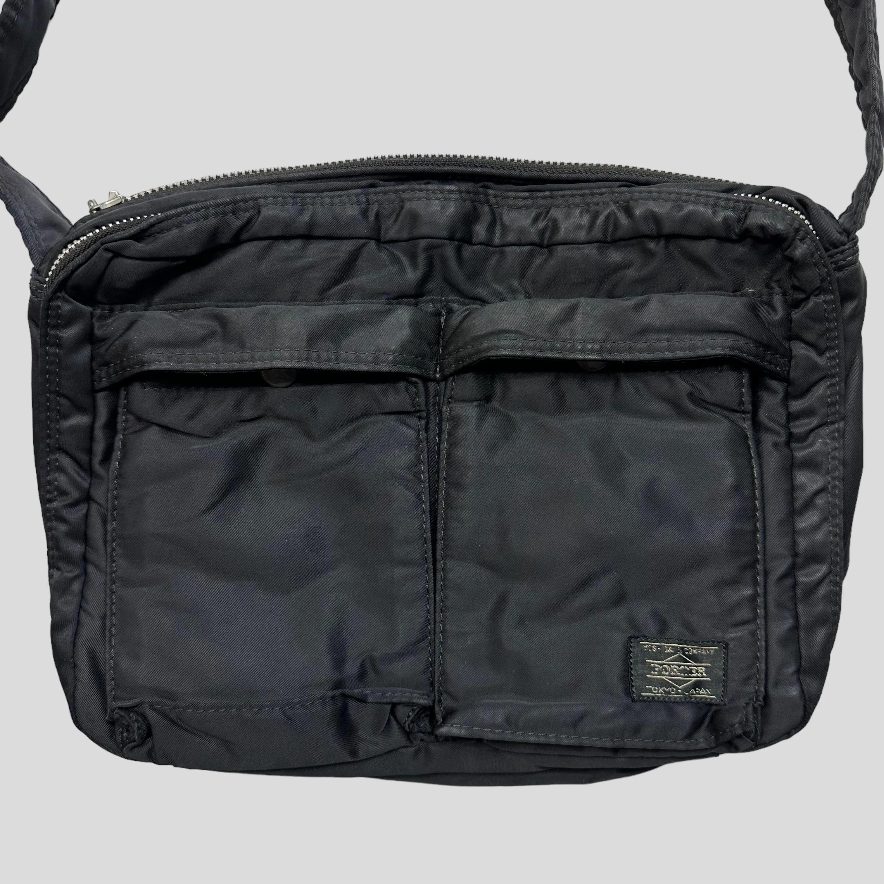 Porter 00’s Nylon Tanker Multipocket Crossbody Bag