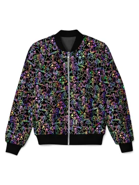 Psychedelic Shrooms Bomber Jacket