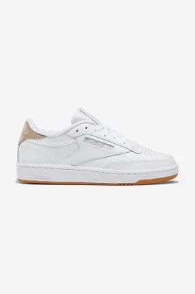 Reebok Classic leather sneakers Club C 85 white color