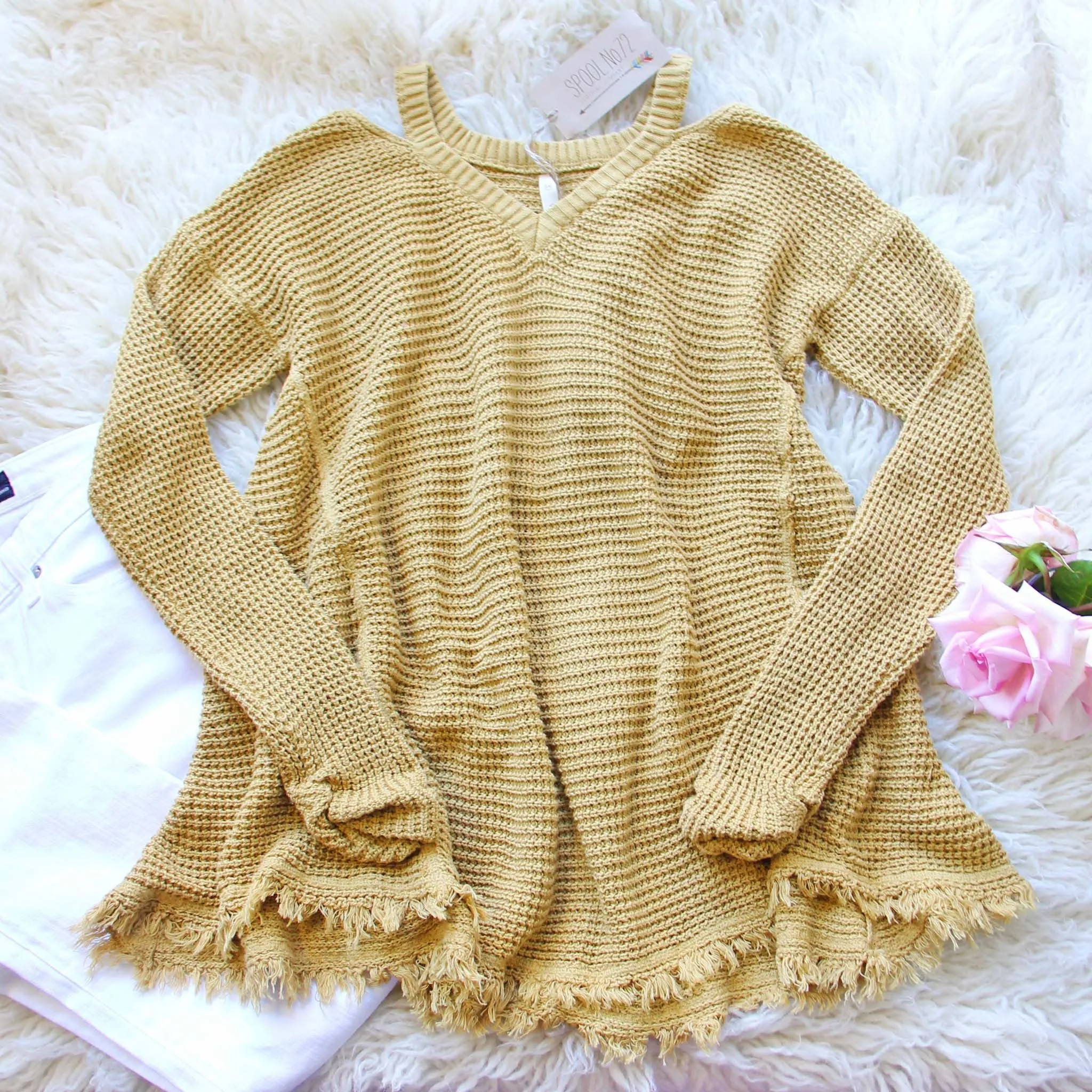 Rusted Rose Thermal in Mustard