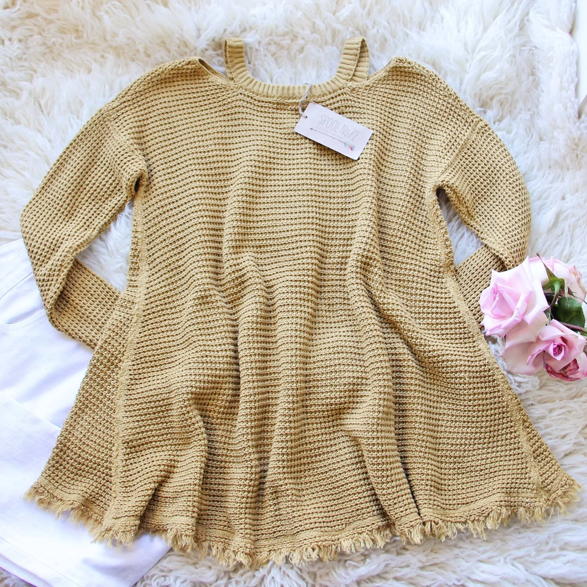 Rusted Rose Thermal in Mustard