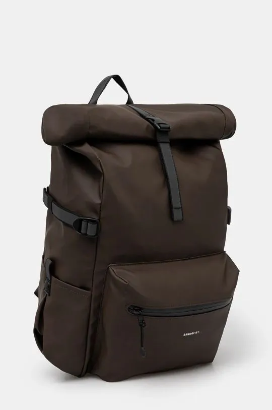 Sandqvist backpack Ruben 2.0 brown color smooth SQA2426