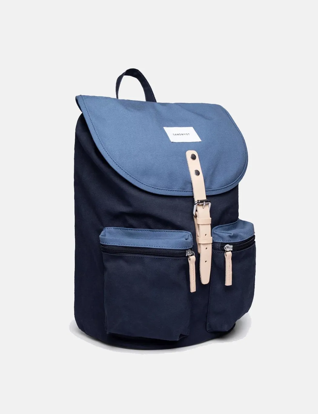 Sandqvist Roald Ground Backpack - Multi Blue