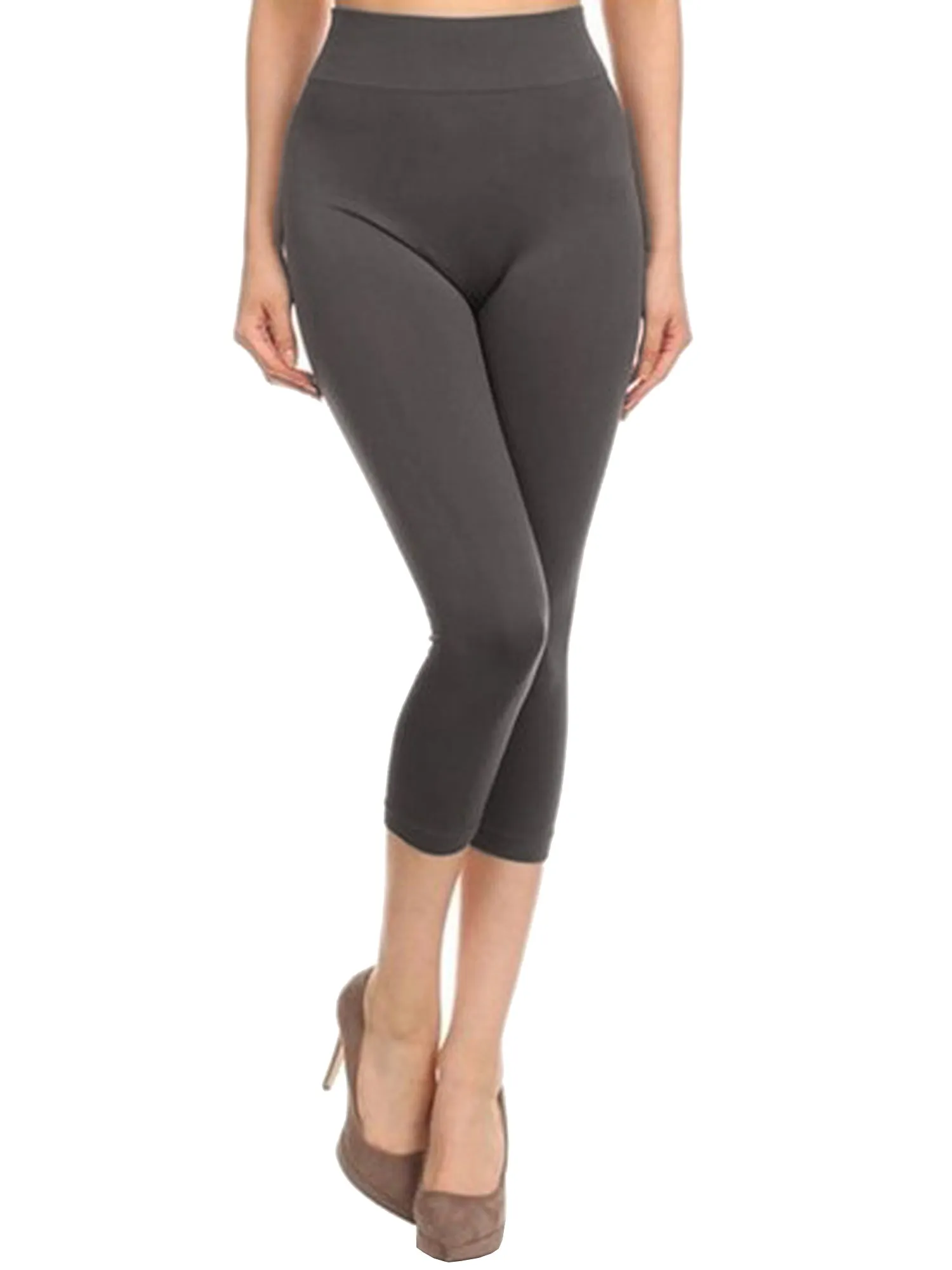 Seamless Capri Womens Leggings