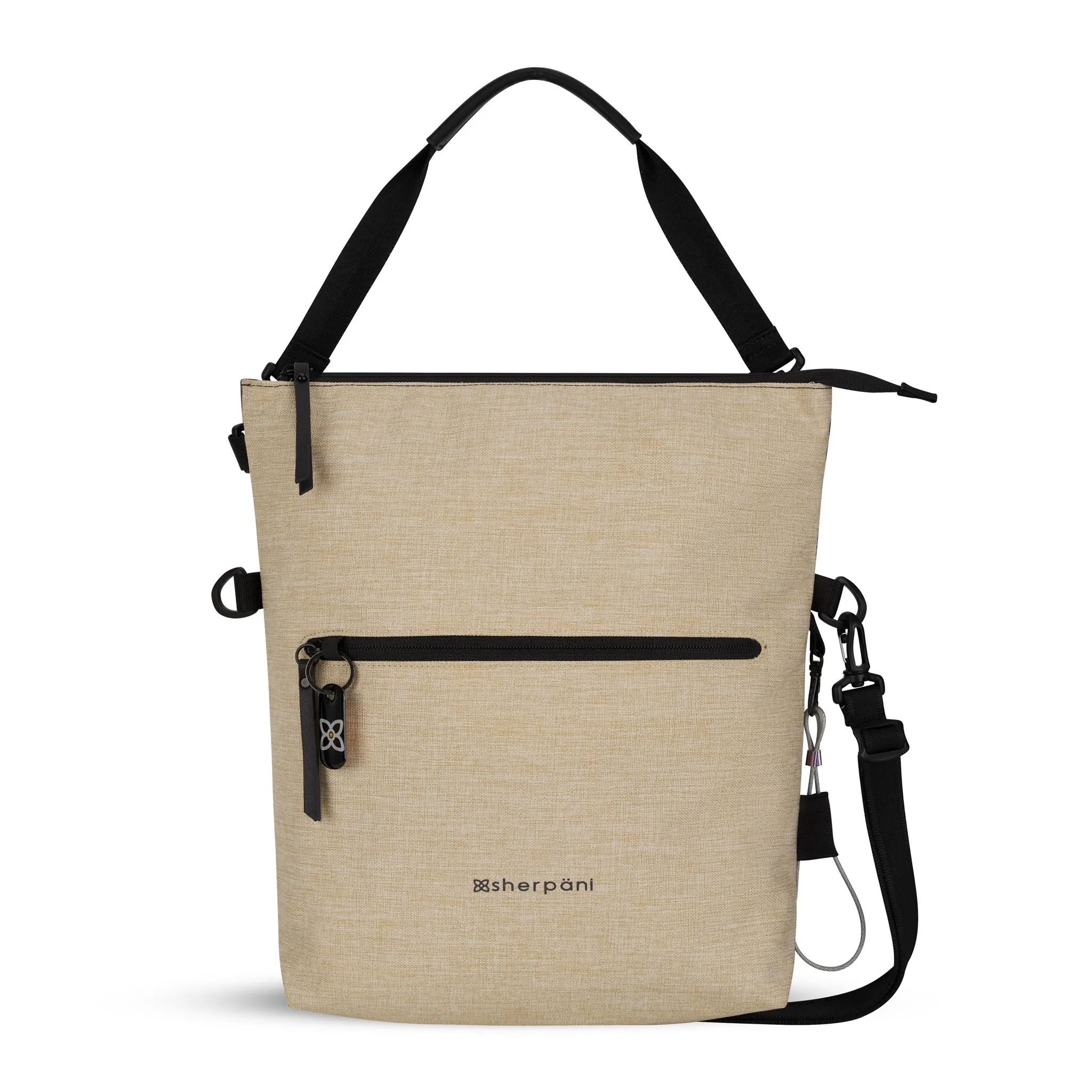 Sherpani Vale AT Convertible Travel Crossbody/Shoulder Bag straw