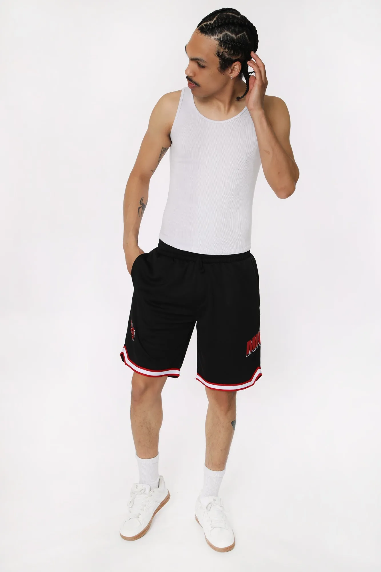 Short en Maille Miami West49 Homme