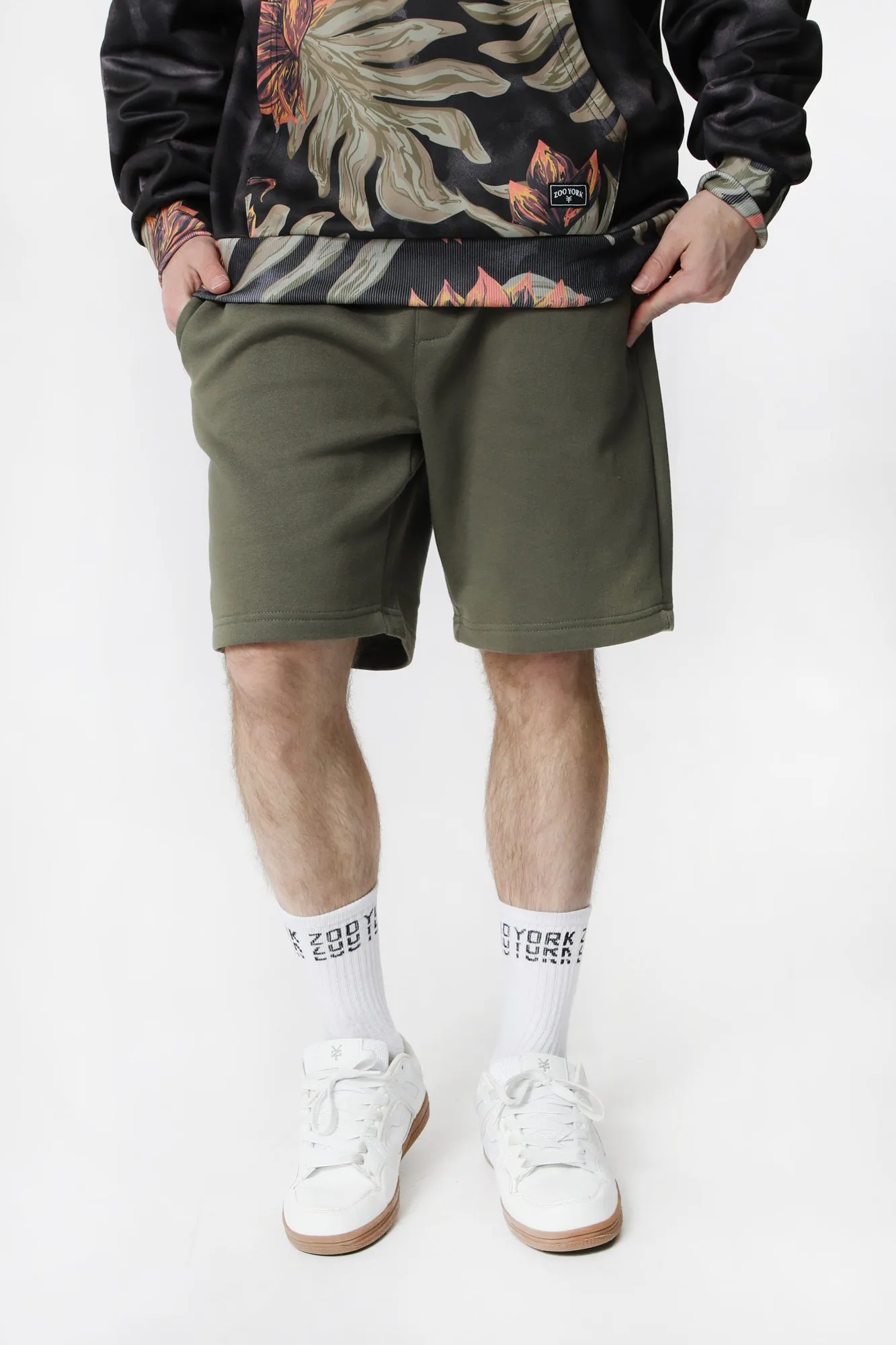 Short En Molleton Couleur Unie Zoo York Homme